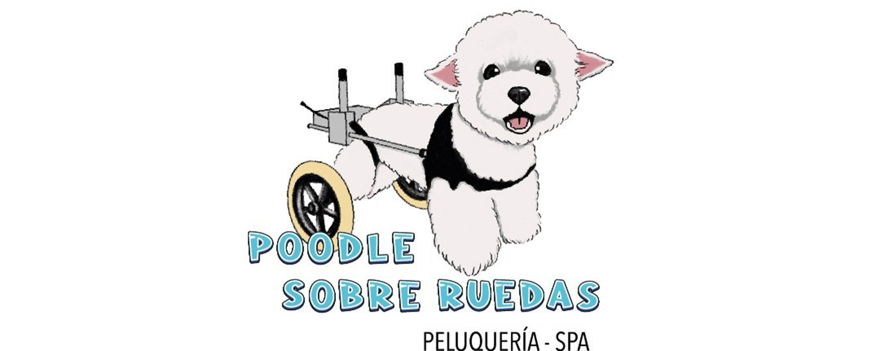 Poodle Sobre Ruedas